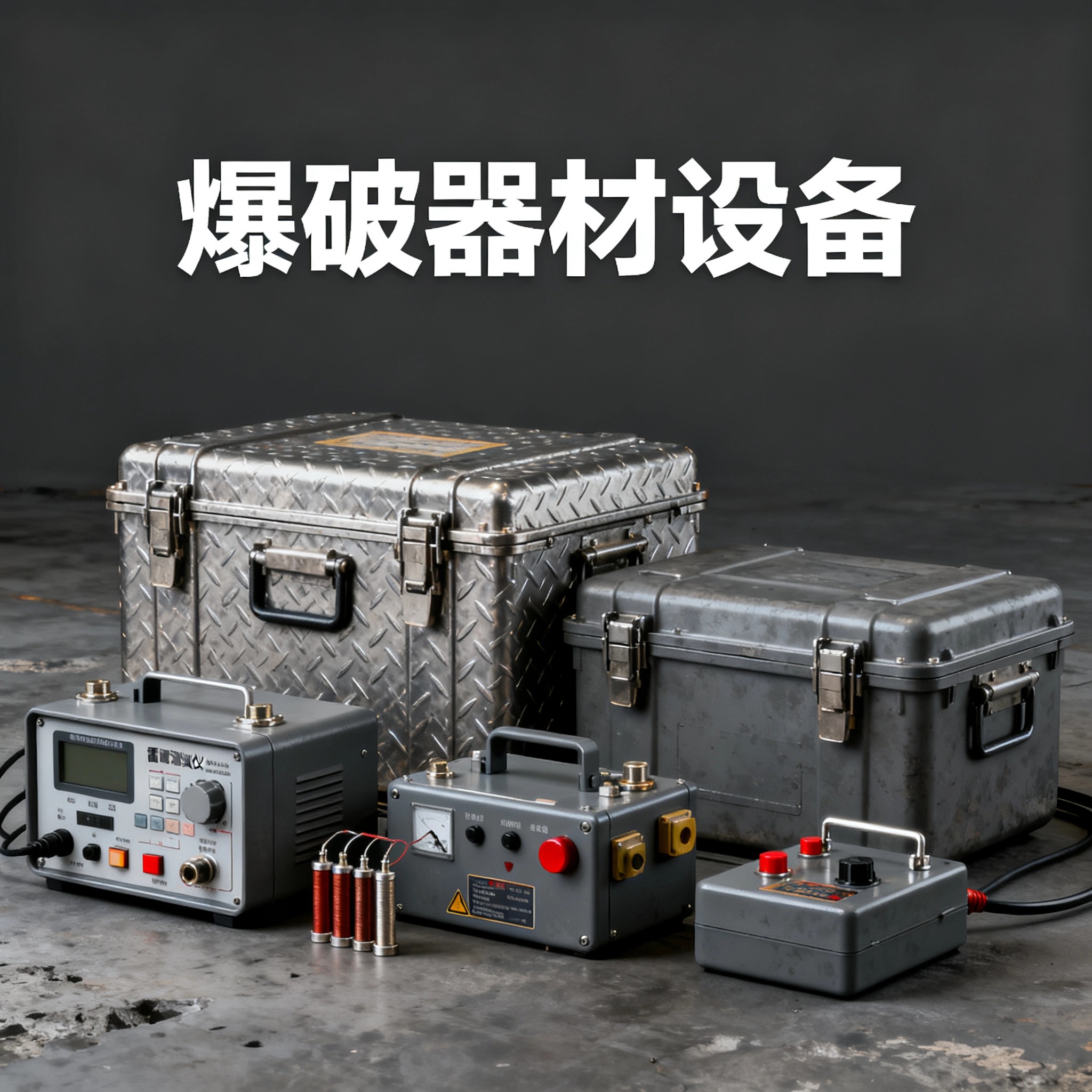 阜龙乡爆破工程师的“兵器库”：常用器材一册通